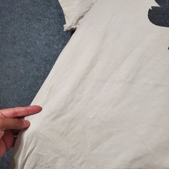 Under Armour Project Rock Shirt Mens XL Beige Brahma Bull Casual Short Sleeve - Picture 11 of 12